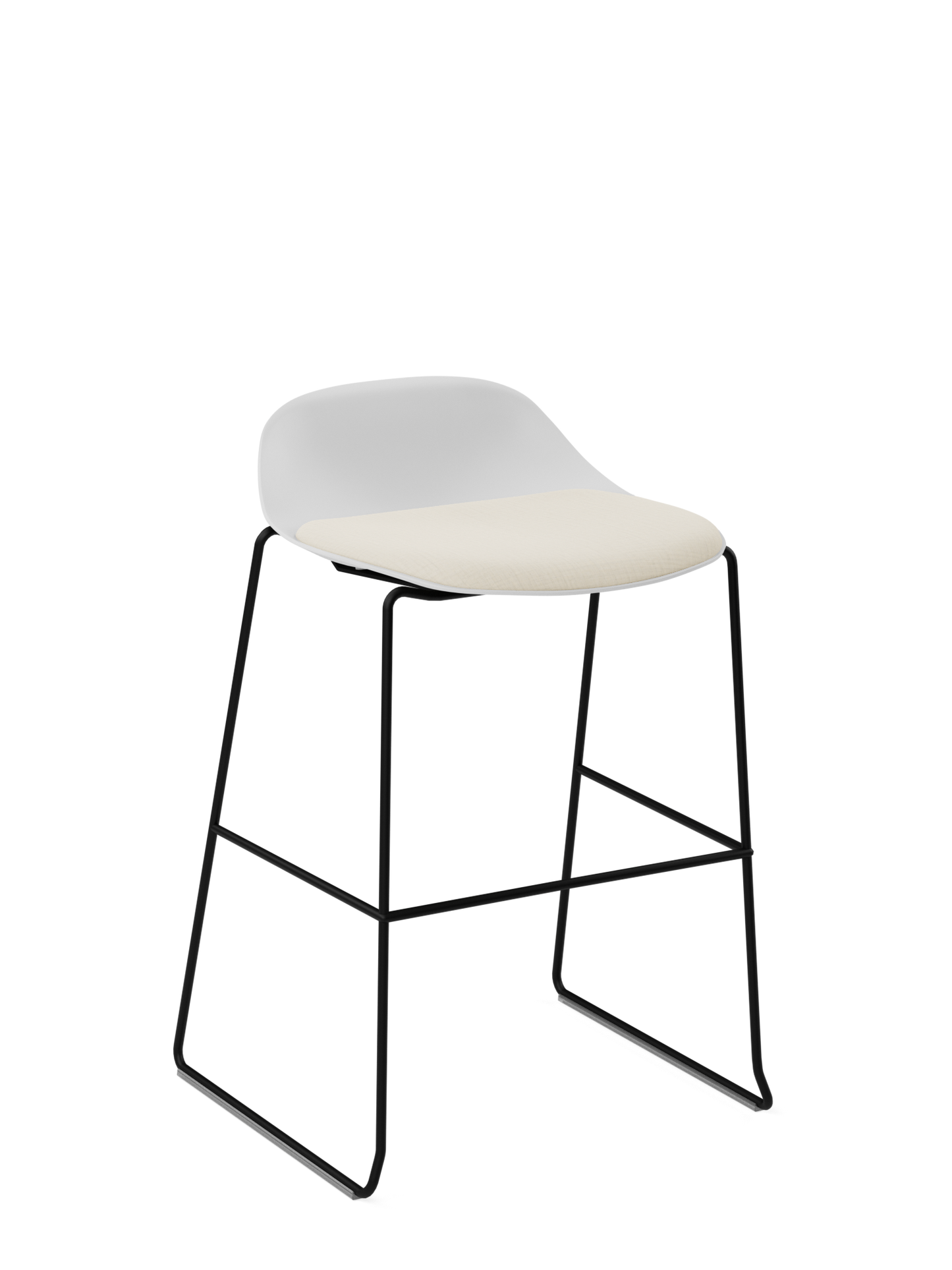 Tabouret – Polen Low avec rembourrage